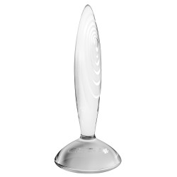 Satisfyer Plug en verre Sparkling Crystal 16 x 3.5cm Transparent